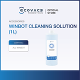 ECOVACS Winbot W2 Omni/Winbot Mini/Winbot Mini 2 Accessories Listing - Mop Cloth & Cleaning Solution
