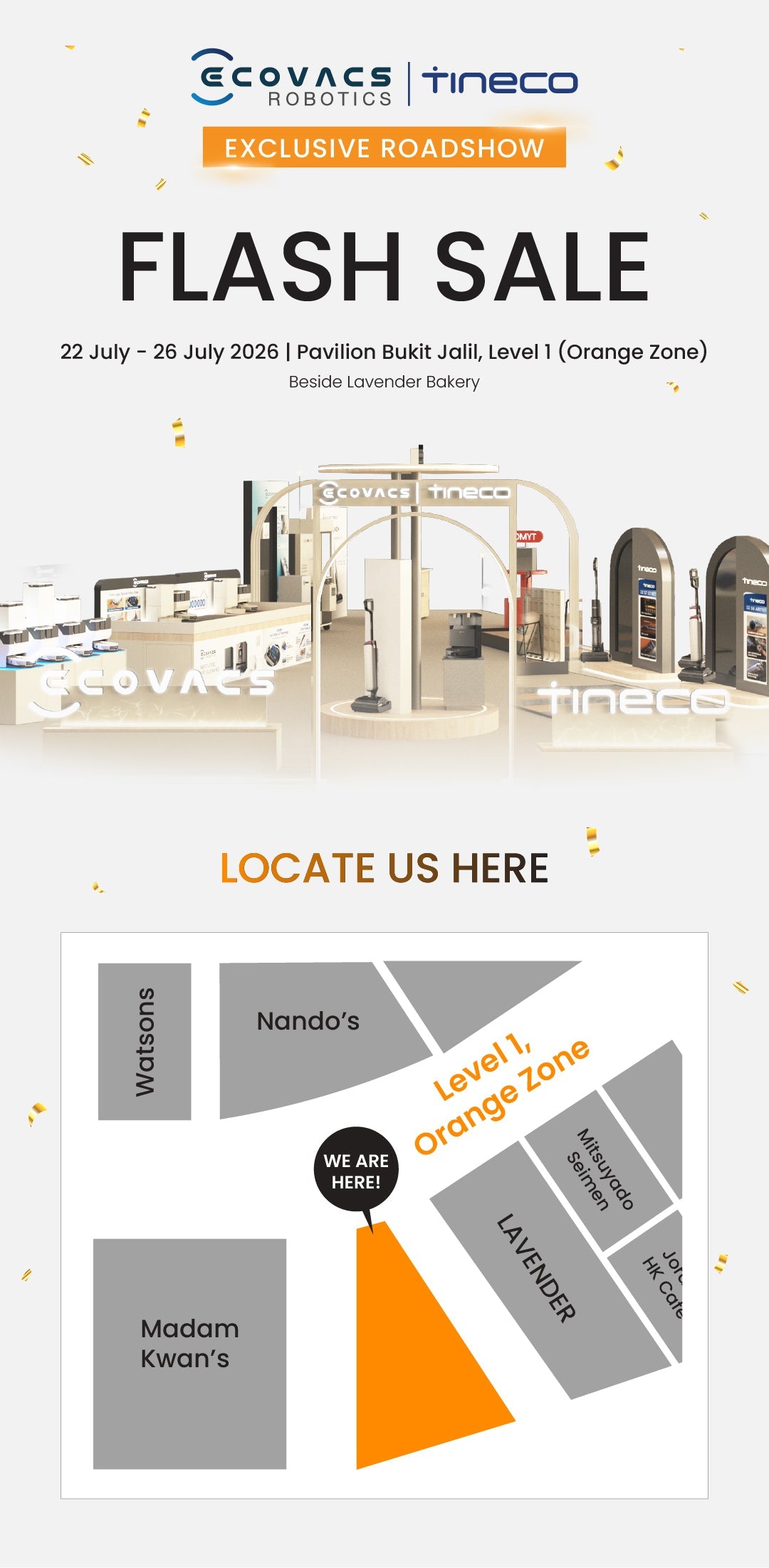 Join Our Roadshow | Pavilion Bukit Jalil , 22th July - 26th July