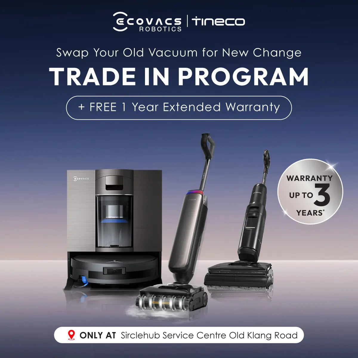 Trade In Program - Swap Your Old Vacuum For New Change