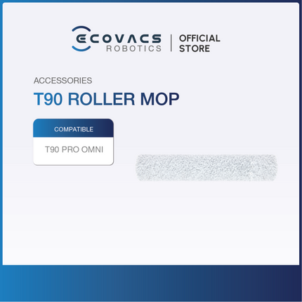 Ecovacs Deebot T90 Pro OMNI - Accessories Kit, Roller Mop And Dustbags