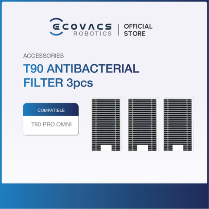 Ecovacs Deebot T90 Pro OMNI - Accessories Kit, Roller Mop And Dustbags