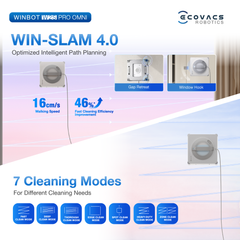 ECOVACS WINBOT W2S Pro OMNI Window Robot Vacuum