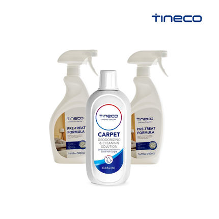 Tineco Carpet Solution & Pretreat Formula Kit For Rug, Carpet, Upholstery | Carpet Vacuum Cleaner