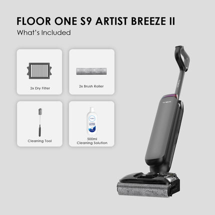 Tineco Floor One S9 Artist Breeze II Smart Wet Dry Vacuum Cleaner