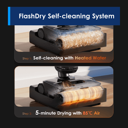 Tineco Floor One i7 Stretch Steam Smart Wet Dry Vacuum Cleaner