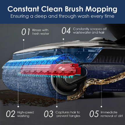Tineco Floor One i5 Stretch II Cordless Wet Dry Vacuum Cleaner