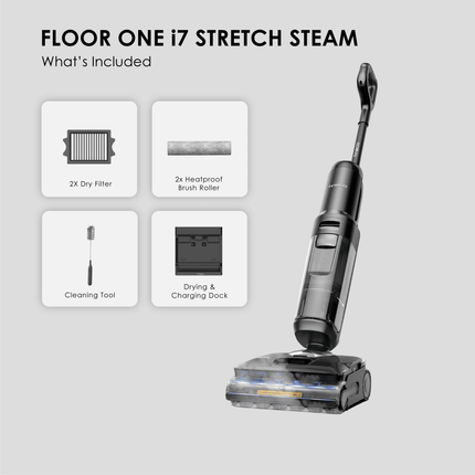 Tineco Floor One i7 Stretch Steam Smart Wet Dry Vacuum Cleaner