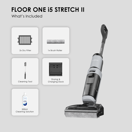 Tineco Floor One i5 Stretch II Cordless Wet Dry Vacuum Cleaner