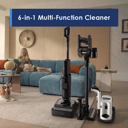 Tineco Floor One Switch S7 Steam Spot Kit Smart 6-in-1 Multi-Function Wet Dry Vacuum Cleaner