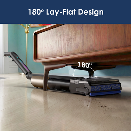 Tineco Floor One S7 Fold Pro Wet Dry Vacuum Cleaner | 22kPa Suction | 3.9kg Lightweight