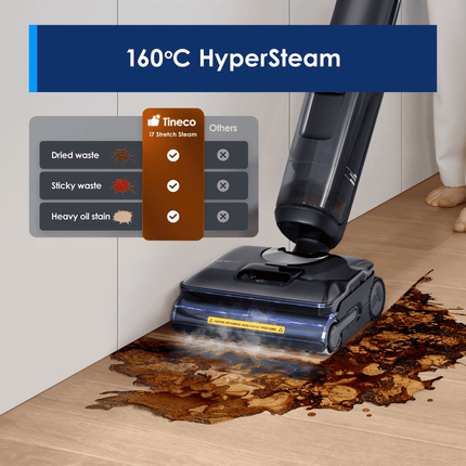 Tineco Floor One i7 Stretch Steam Smart Wet Dry Vacuum Cleaner