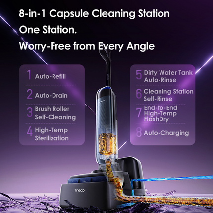 Tineco Floor One Station S7 Auto Smart Wet Dry Vacuum Cleaner