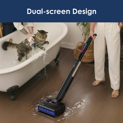 Tineco Floor One S7 Fold Pro Wet Dry Vacuum Cleaner | 22kPa Suction | 3.9kg Lightweight
