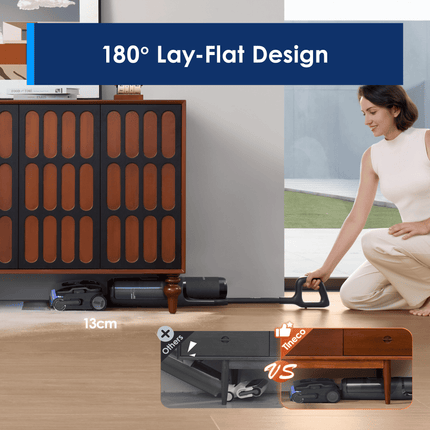 Tineco Floor One i7 Stretch Steam Smart Wet Dry Vacuum Cleaner