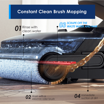 Tineco Floor One i6 Stretch II Wet & Dry Vacuum Cleaner