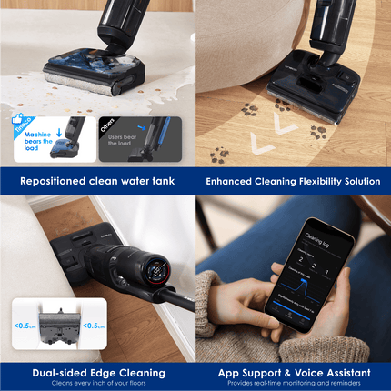 Tineco Floor One S6 Stretch Extreme II Smart Wet & Dry Vacuum Cleaner