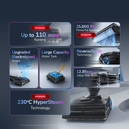 【Hii Hii Family限时团购】 Tineco Floor One S9 Artist Steam Pro Smart Wet & Dry Vacuum Cleaner