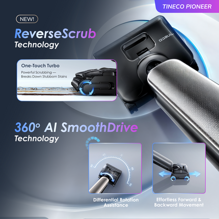【Hii Hii Family限时团购】 Tineco Floor One S9 Artist Steam Pro Smart Wet & Dry Vacuum Cleaner