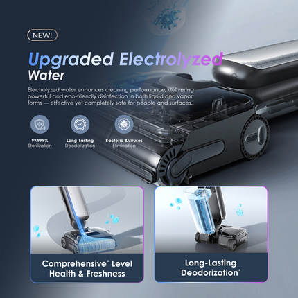 【Hii Hii Family限时团购】 Tineco Floor One S9 Artist Steam Pro Smart Wet & Dry Vacuum Cleaner