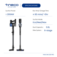 Tineco Pure One S30 Pro Cordless Stick Vacuum Cleaner