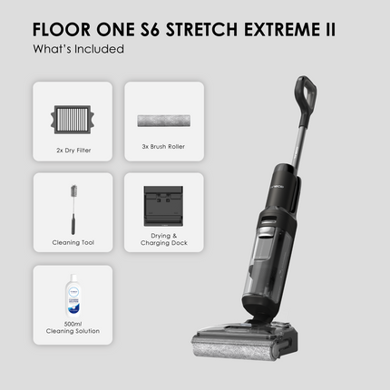 Tineco Floor One S6 Stretch Extreme II Smart Wet & Dry Vacuum Cleaner