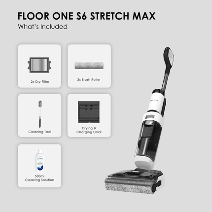 【Uncle Lee 限时团购】Tineco Floor One S6 Stretch Max Smart Wet & Dry Vacuum Cleaner