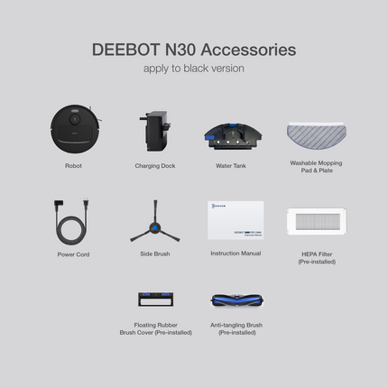 ECOVACS DEEBOT N30 Robot Vacuum