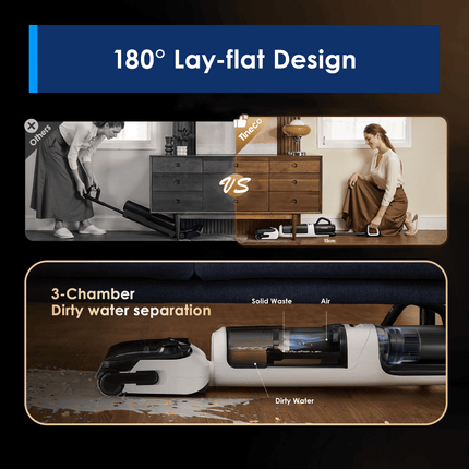 【李大叔独家团购】Tineco Floor One Switch S6 Power Kit Smart 5-in-1 Multi-Function Wet Dry Vacuum Cleaner