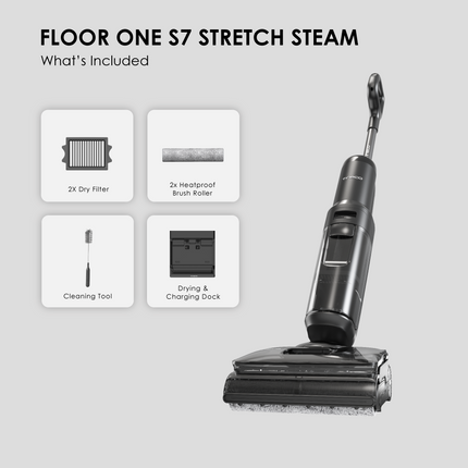 Tineco Floor One S7 Stretch Steam Smart Wet Dry Vacuum Cleaner