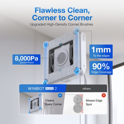 ECOVACS Winbot Mini 2 Window Robot Vacuum