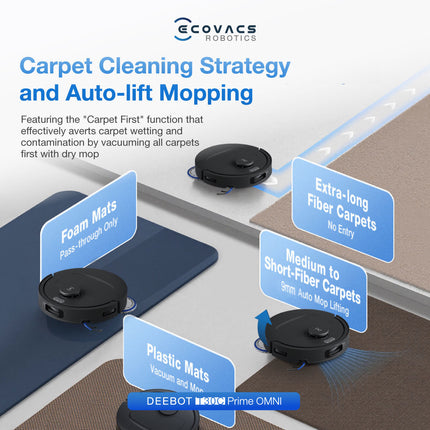 ECOVACS Deebot T30C Prime Omni Robot Vacuum