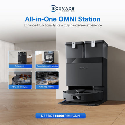 ECOVACS Deebot T30C Prime Omni Robot Vacuum