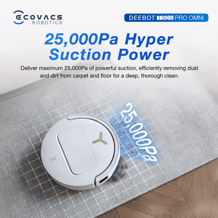 ECOVACS Deebot T50S Pro Omni Robot Vacuum