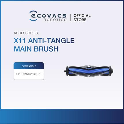 ECOVACS Deebot X11 OmniCyclone - Accessories Kit, Roller Mop & Heavy Duty Cleaning Solution