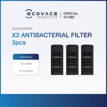ECOVACS Deebot X2/X2/T30S COMBO Family Series Accessories Listing - Acc Kit, Mop Pads & Dustbag
