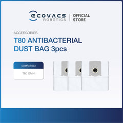 ECOVACS DEEBOT T80 OMNI Accessories – Buddy Kit, Dust Bag & Roller Mop