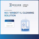 ECOVACS WINBOT W2 OMNI/WINBOT MINI Accessories Listing - Mop Pads, & Cleaning Solution