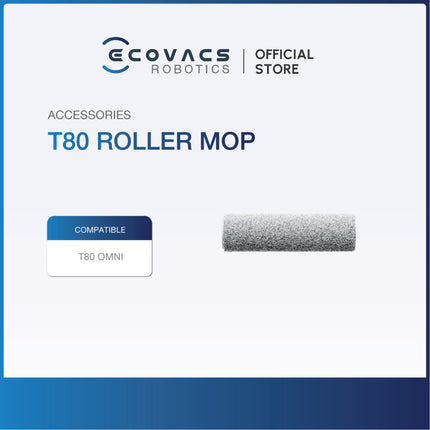 ECOVACS Deebot T80 Omni Accessories Listing - Accs Kit, Dustbag, Roller Mop