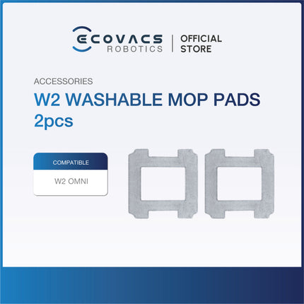 ECOVACS WINBOT W2 OMNI/WINBOT MINI Accessories Listing - Mop Pads, & Cleaning Solution