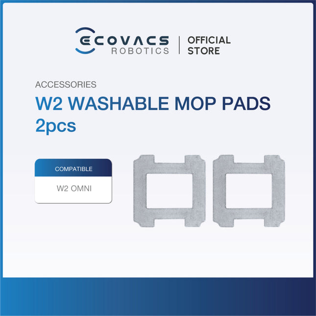 ECOVACS WINBOT W2 OMNI/WINBOT MINI Accessories Listing - Mop Pads, & Cleaning Solution