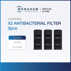 ECOVACS Deebot X2/X2/T30S COMBO Family Series Accessories Listing - Acc Kit, Mop Pads & Dustbag