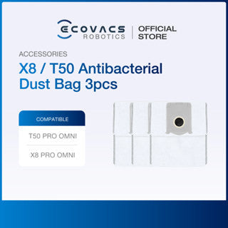 ECOVACS Deebot X8 Pro Omni - Accessories Kit, Roller Mop & Dustbag