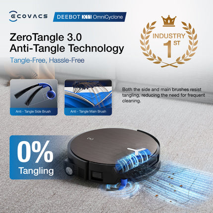 ECOVACS DEEBOT X11 OmniCyclone Floor Washing Robot Vacuum